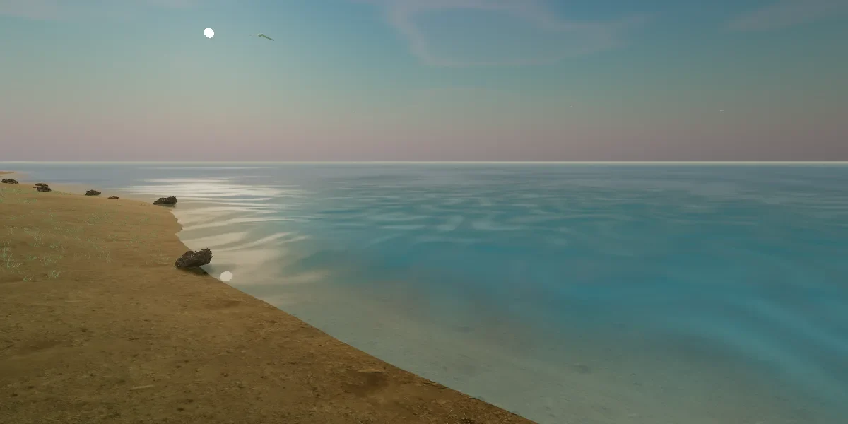礁影湾 · 暮色
